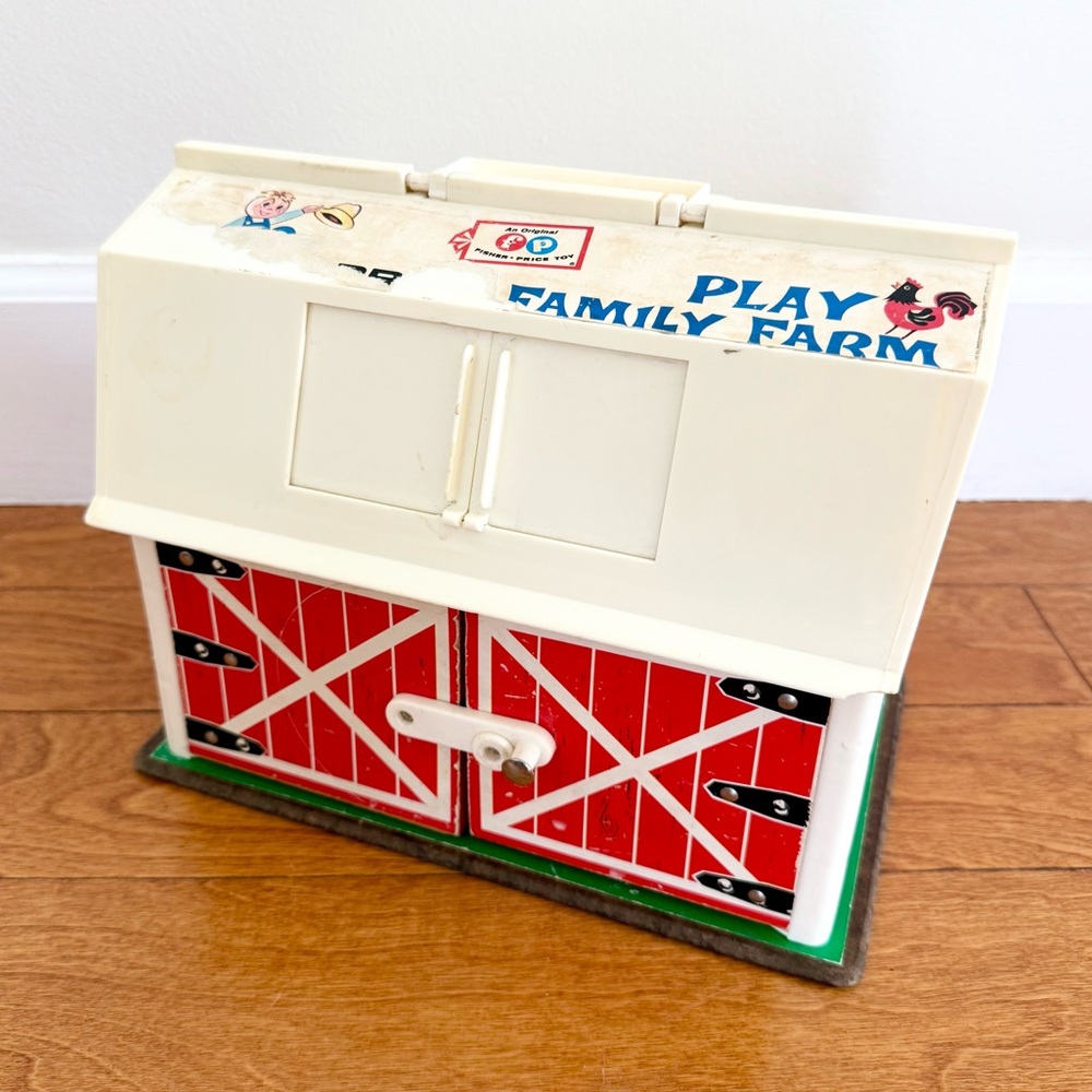 1967 Vintage Fisher Price Play Family Farm